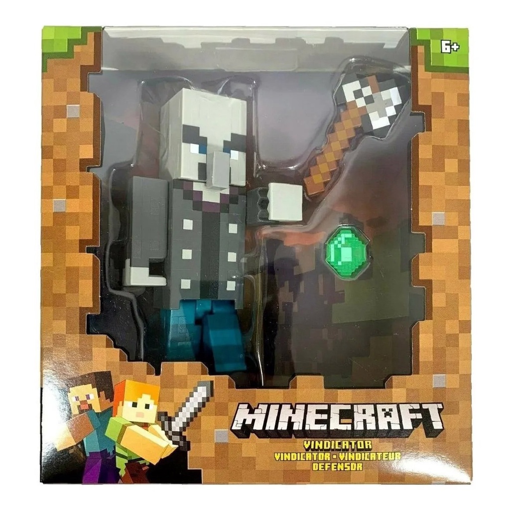 minecraft vindicator plush