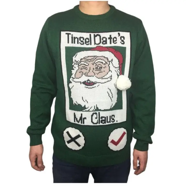 mens ugly christmas sweater 2xl