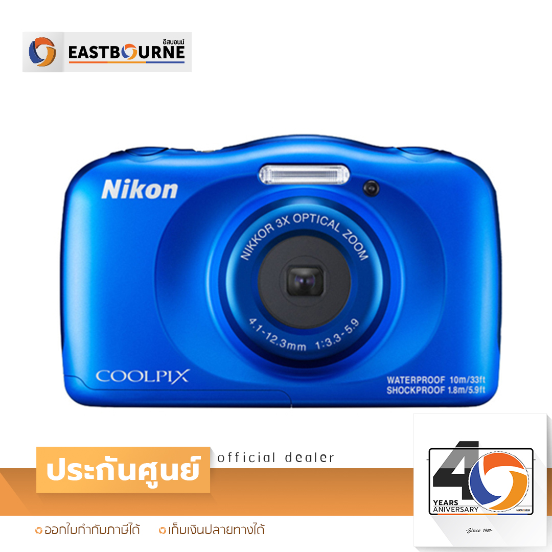 Nikon CoolPix W150 กล้องคอมแพค กล้องดำน้ำ Waterproof Camera สินค้ารับประกันศูนย์ นิคอนประเทศไทย