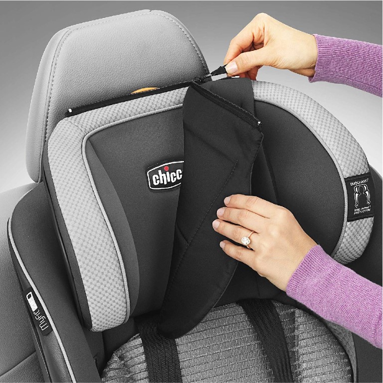 Chicco Myfit Zip Air Car Seat คาร์ซีทเด็ก คาร์ซีท สามารถปรับการใช้งานได้ 2 แบบ  สีวัสดุ Atmos