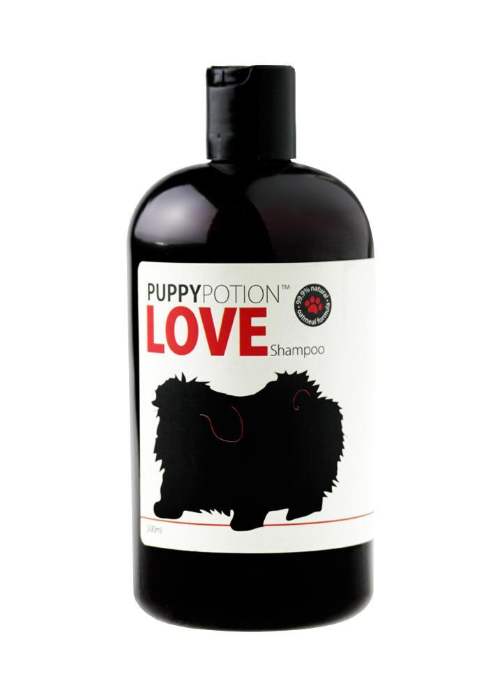 Organic Pavilion Puppy Potion Love Shampoo แชมพูสำหรับสัตว์เลี้ยงสูตรออร์แกนิค แชมพูอาบน้ำหมา สบู่อาบน้ำหมา สบู่อาบน้ำสัตว์เลี้ยงแบบออร์แกนิค (500ml)