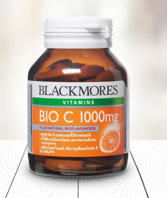 Blackmore Bio C 1000 mg.แบลคมอร์ส วิตามิน ไบโอ ซี(62เม็ด)
