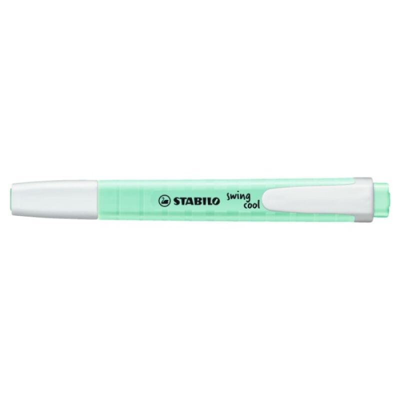 Electro48 STABILO Swing Cool Pastel ปากกาเน้นข้อความ สี Touch of Turquoise 275/113-8