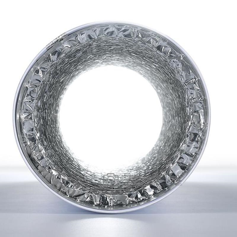 Aluminum Foil Tube Flexible Ventilation Hose Pipe Air Vent System for ...