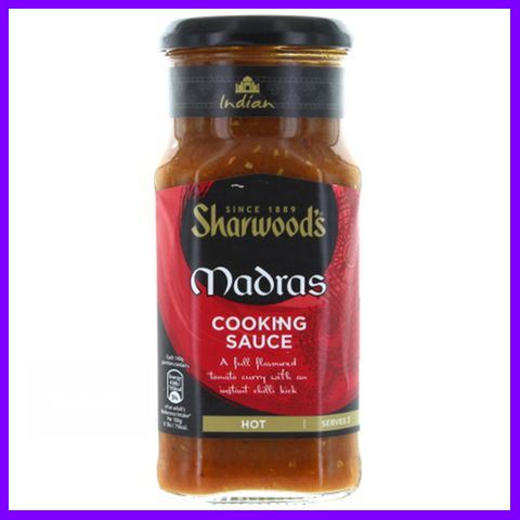ของดีคุ้มค่า Sharwood's Madras Sauce 420g สุดคุ้ม