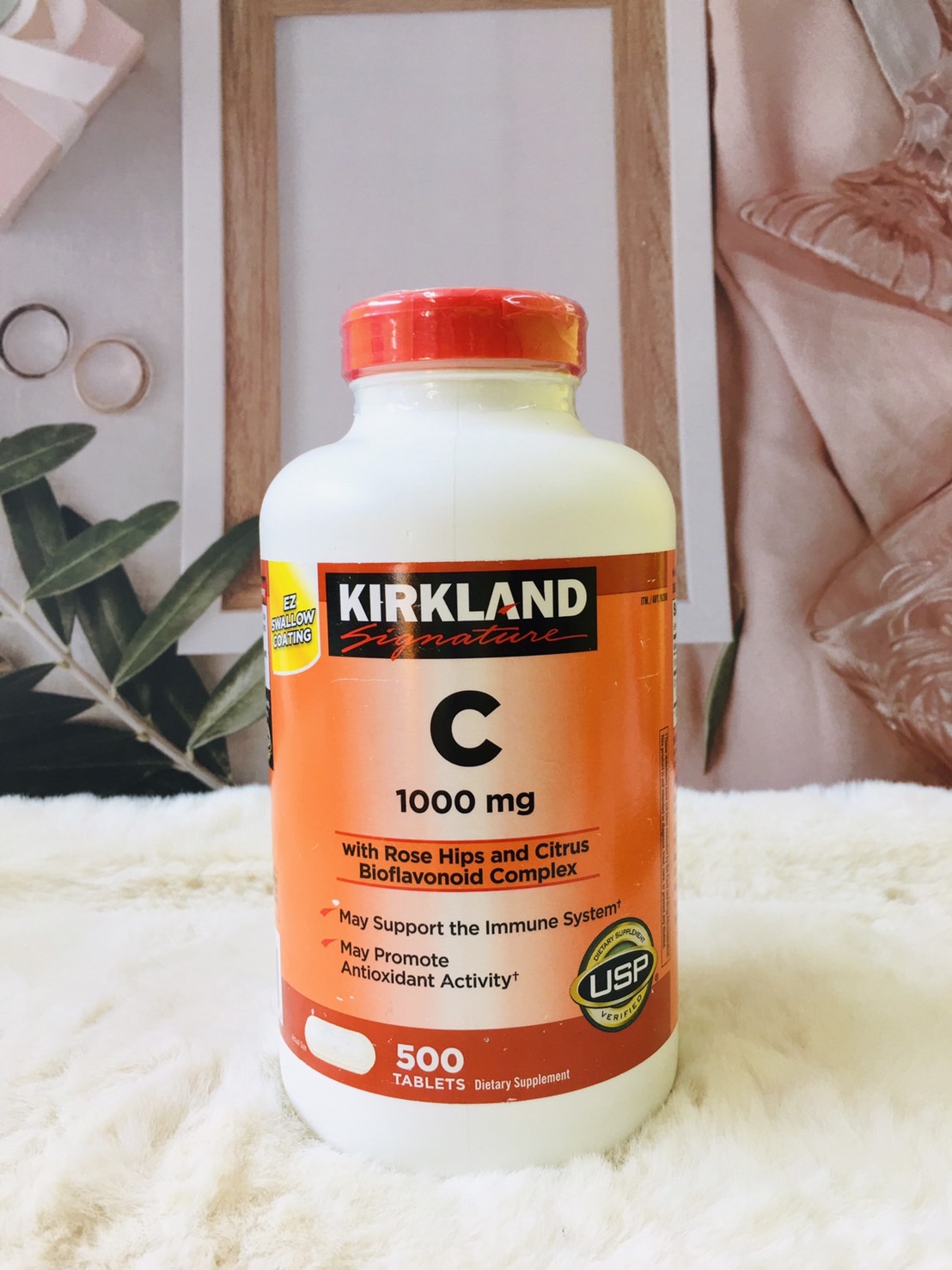 Kirkland Vitamin C 1000 mg 500 เม็ด หมดอายุ 102025 012026 Beauty