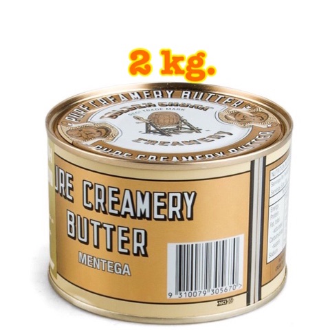 [พร้อมส่ง]เนยถังทอง Gloden Churn Butter ขนาด 2kg เนยสด เนยนิวซีแลนด์ ของแท้ อุปกรณ์ เบเกอรี่