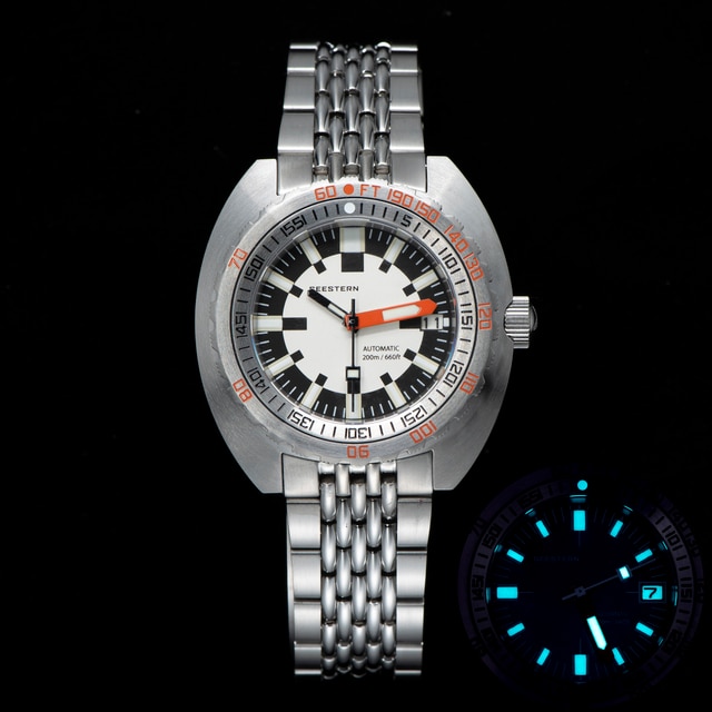 SEESTERN Diver Watch For Men SUB300T Sapphire NH35 Automatic Mechanical