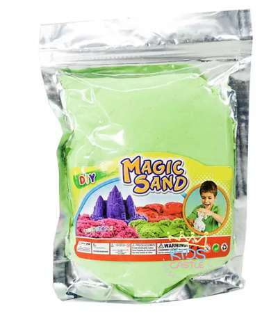Kids castle ทรายวิทยาศาสตร์สำหรับเด็กไม่ติดมือปลอดภัยไม่มีฝุ่นถุง 1 กิโลกรัม
