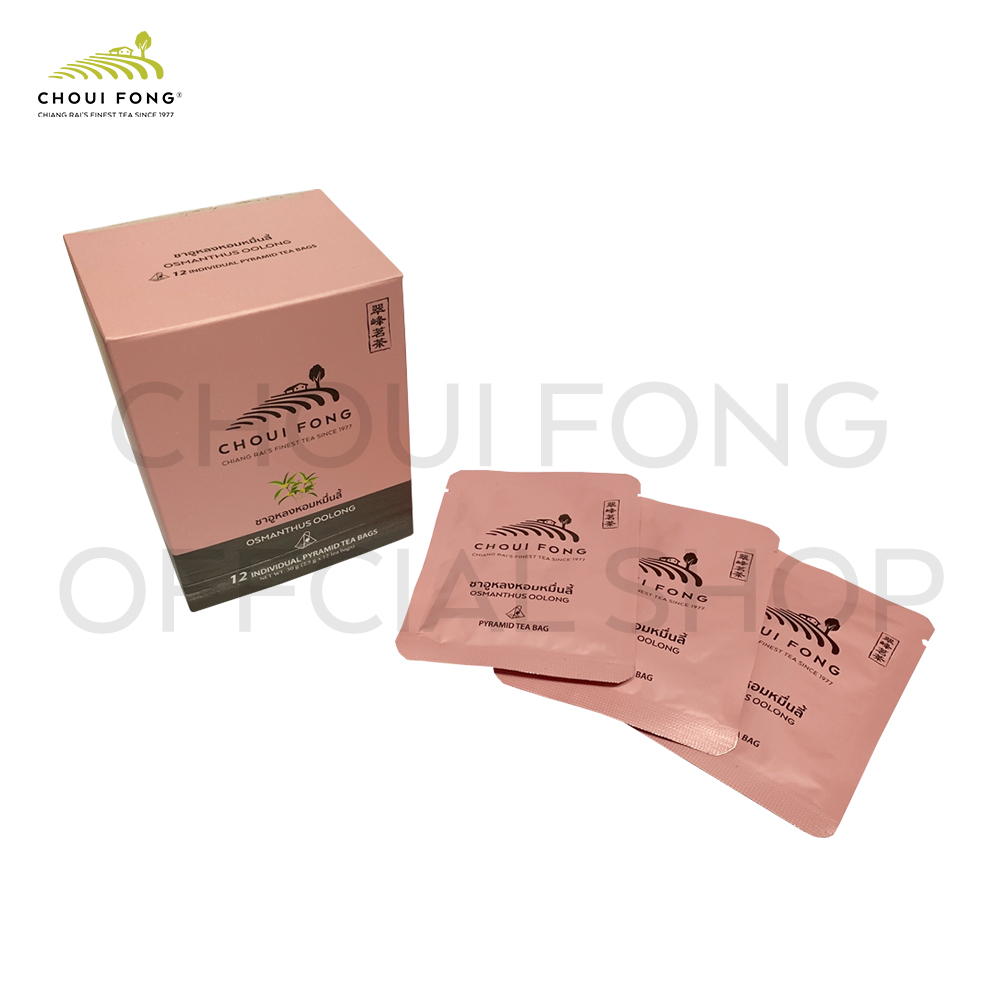 ฉุยฟง ชาอูหลงผสมดอกหอมหมื่นลี้ ชนิดกล่อง ขนาด 2.5 g x 12  tea bags ( OSMANTHUS OOLONG TEA )