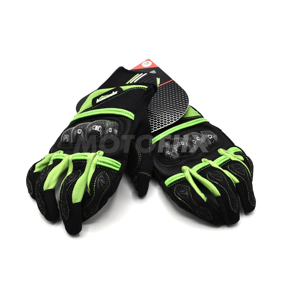 ถุงมือ เต็มนิ้ว REAL รุ่น SNAP-IX สีดำ เขียว SIZE XL