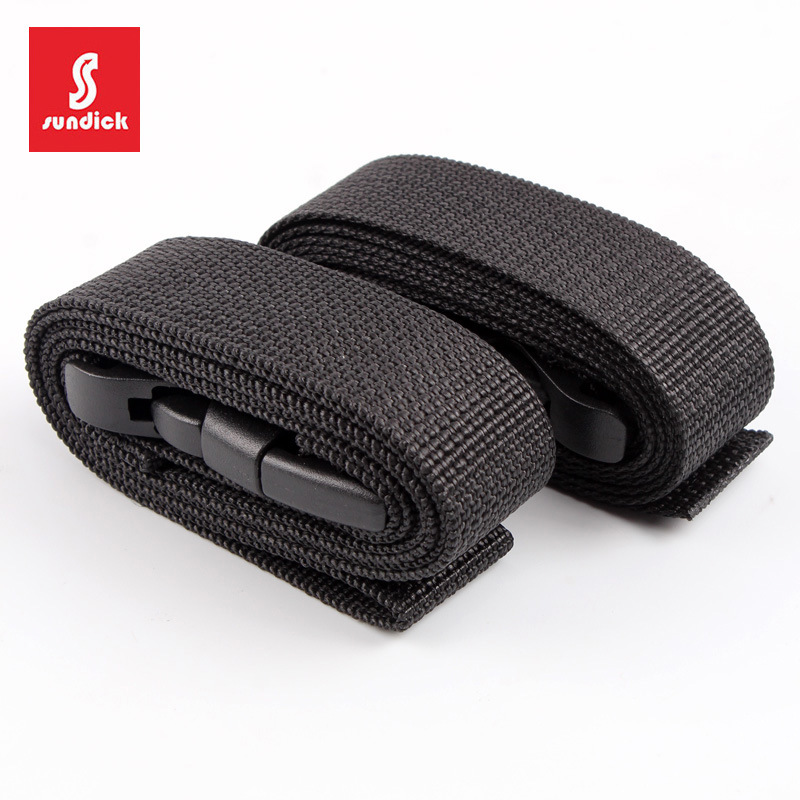 Black Small Travel Luggage Straps Short Adjustable Suitcase Buckle H ...