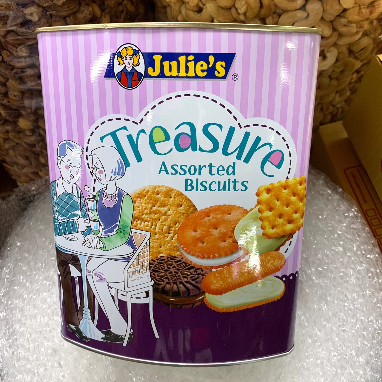มาใหม่!!! Julie's Biscuits บิสกิตรวม หลายรสชาติ 530 กรัม ขนมนำเข้า ขนมอร่อย [FM154]
