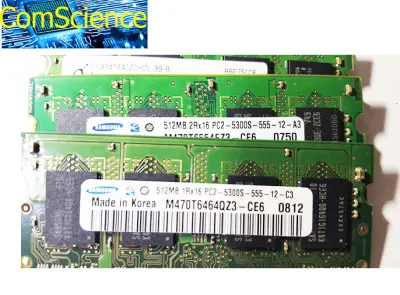 512MB -RAM Notebook PC2-5300, DDR2-667MHZ