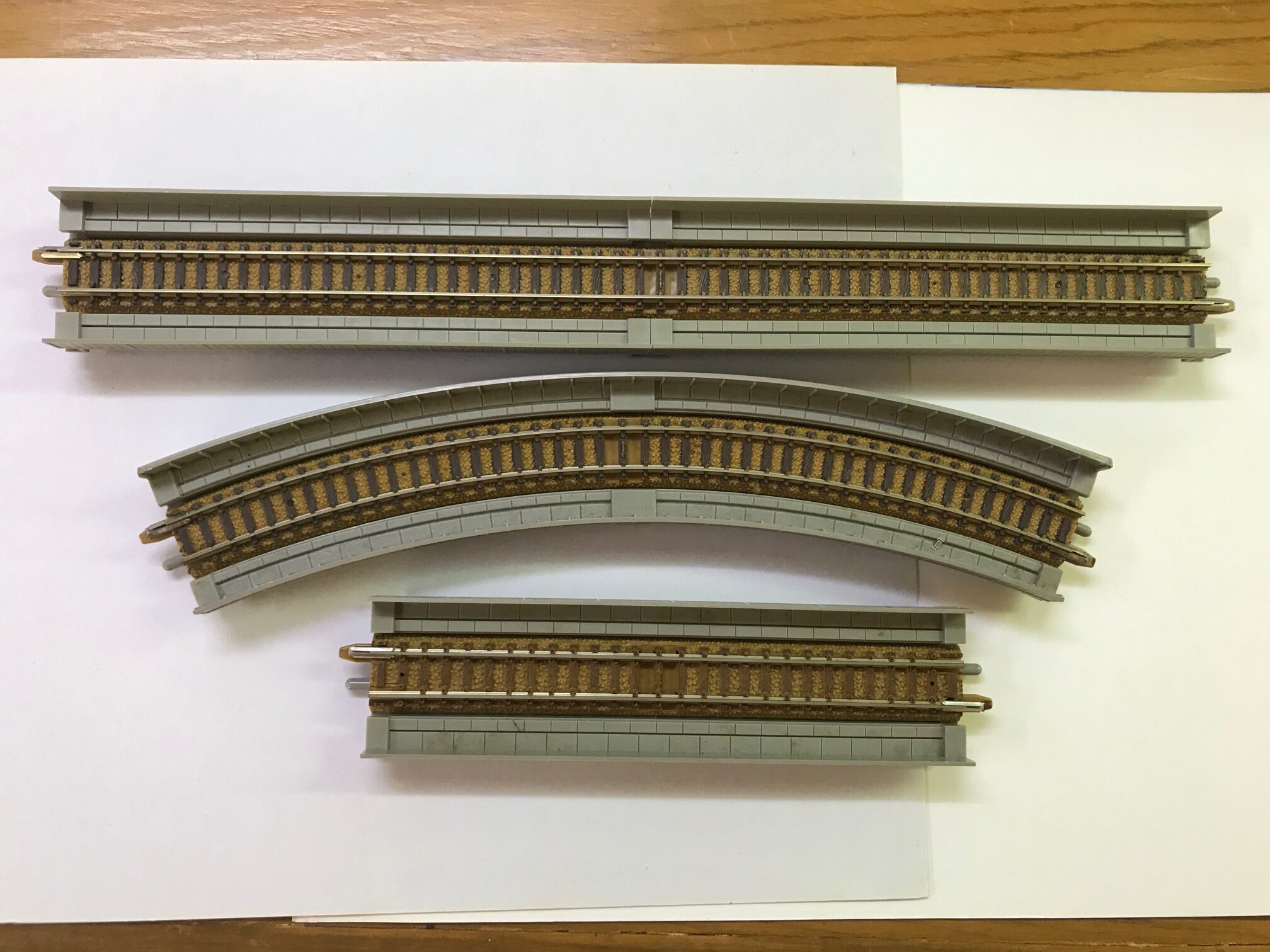 Tomix 1052 Overhead Bridge With Track  3 sizes N Scale