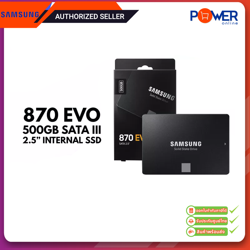 Samsung 870 EVO 500GB SATA 6.35 cm (2.5") Internal Solid State Drive