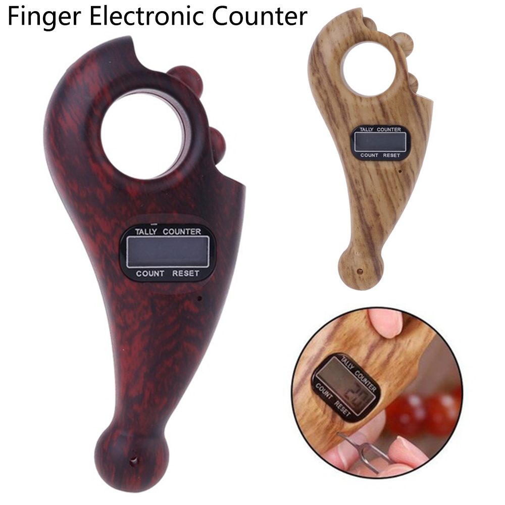 UNGIPL แบบพกพาสะดวก Decompression ดิจิตอลสำหรับ Pray พระพุทธรูปมินิอิเล็กทรอนิกส์ Finger Counter ลดความดันของเล่นอิเล็กทรอนิกส์เคาน์เตอร์
