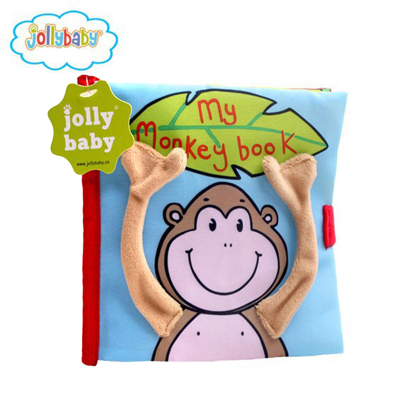 หนังสือผ้า My Monkey book by JollyBaby