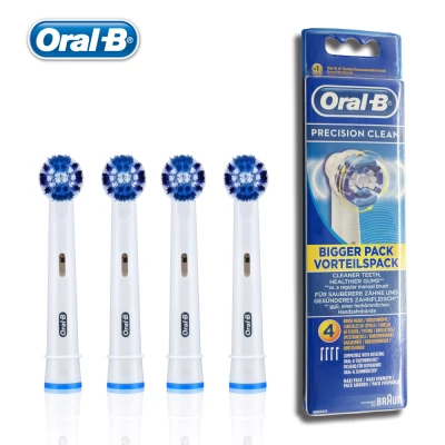 Oral-B Precision clean replacement brush heads (4- pack)