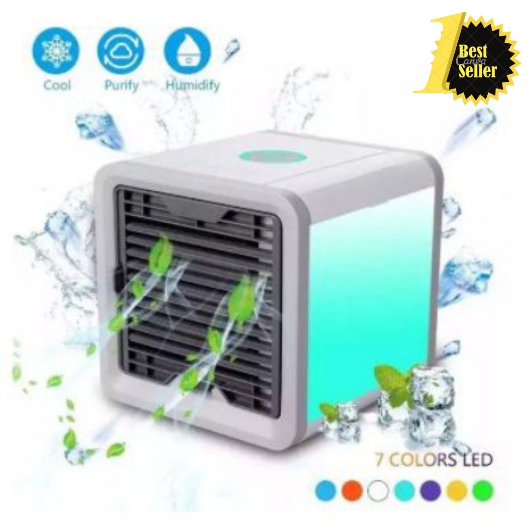 ขาย air cooler arctic เครื่องปรับอากาศ พกพา พัดลมปรับอากาศ เครื่องทำความเย็น แอร์พกพา พัดลมไอเย็น แอร์ตั้งโต๊ะ เล็ก