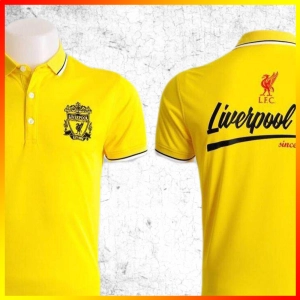 ภาพหน้าปกสินค้าเสื้อโปโล ลิขสิทธิ์แท้  Liverpool ( ชาย ) รุ่นLFC012 สีเหลือง ที่เกี่ยวข้อง