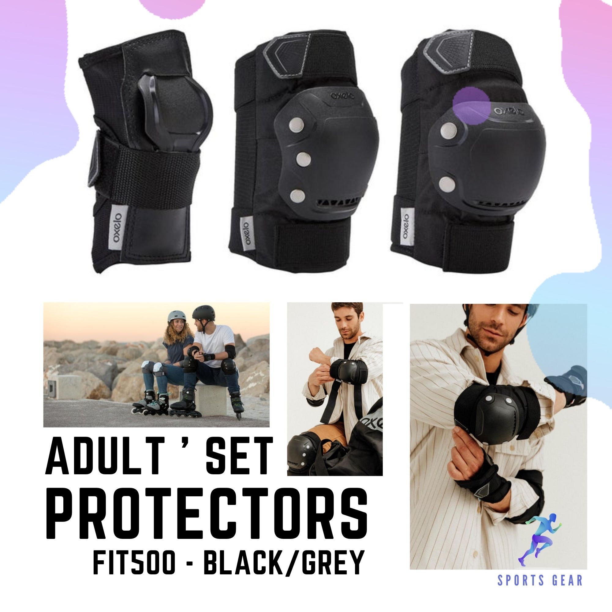 OXELO FIT 500 Skate Protection Set 