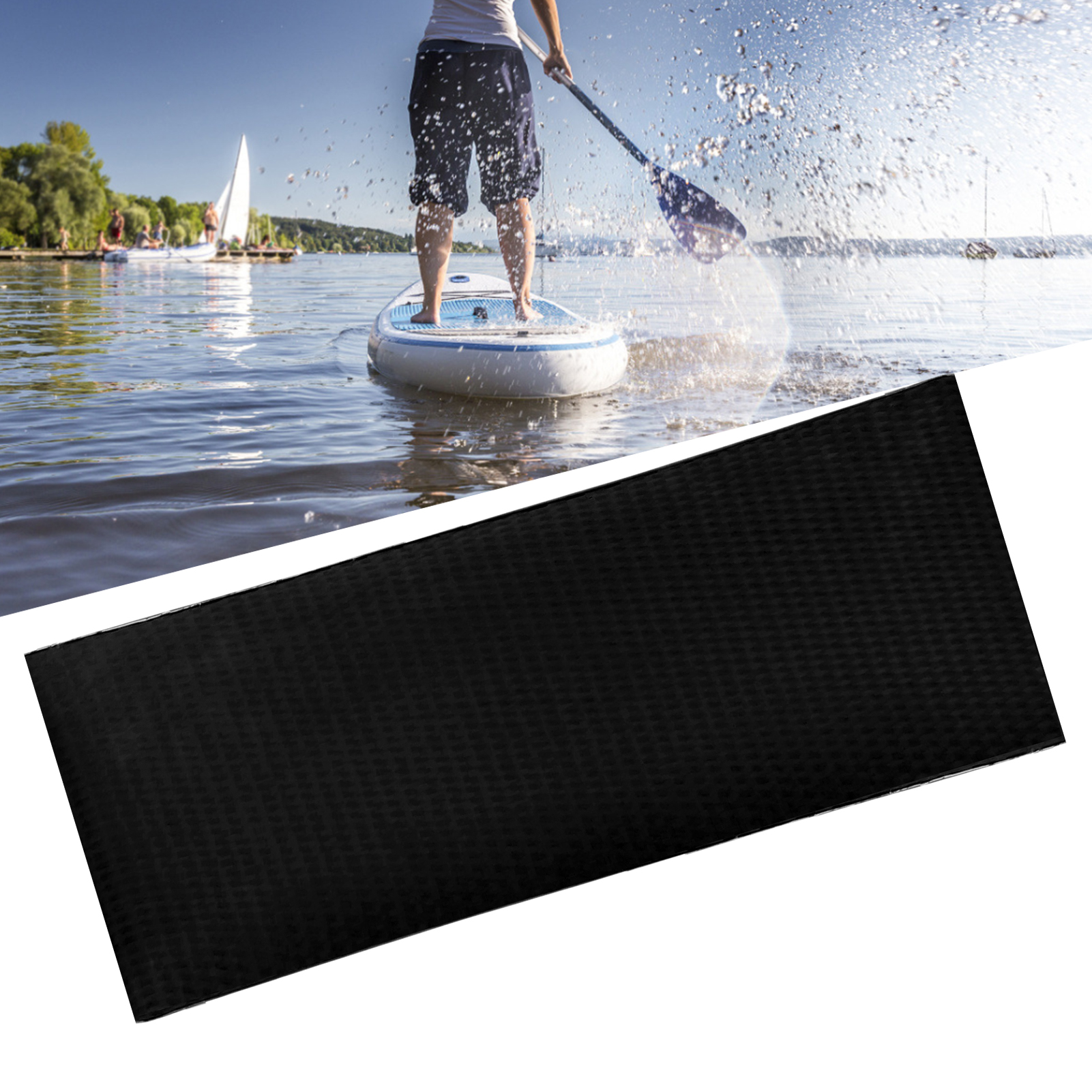 SUP Surfboard Traction Adhesive แผ่นกันลื่น EVA Diamond Grooved Deck