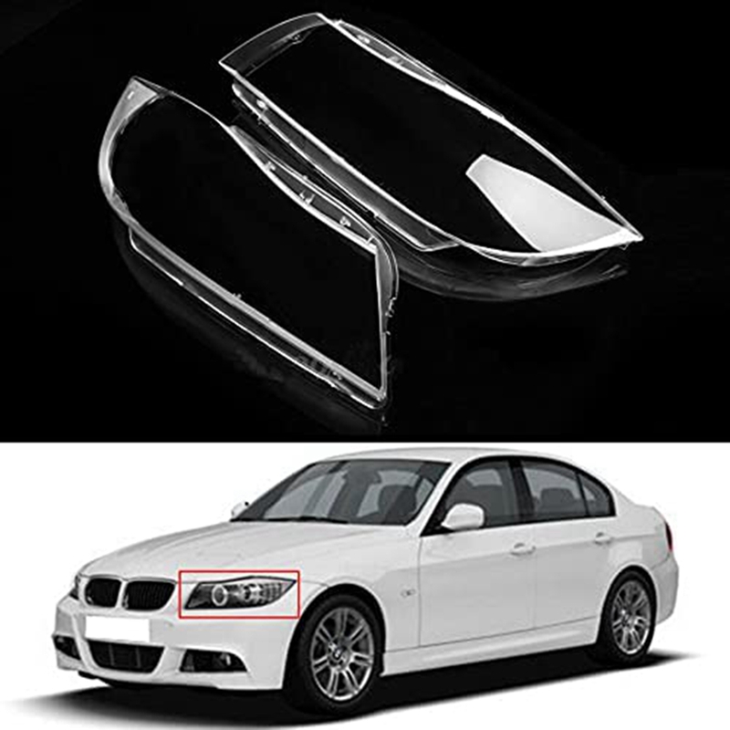 Car Headlight Caps Fit for BMW 3 Series E90 E91 20052011 Xenon