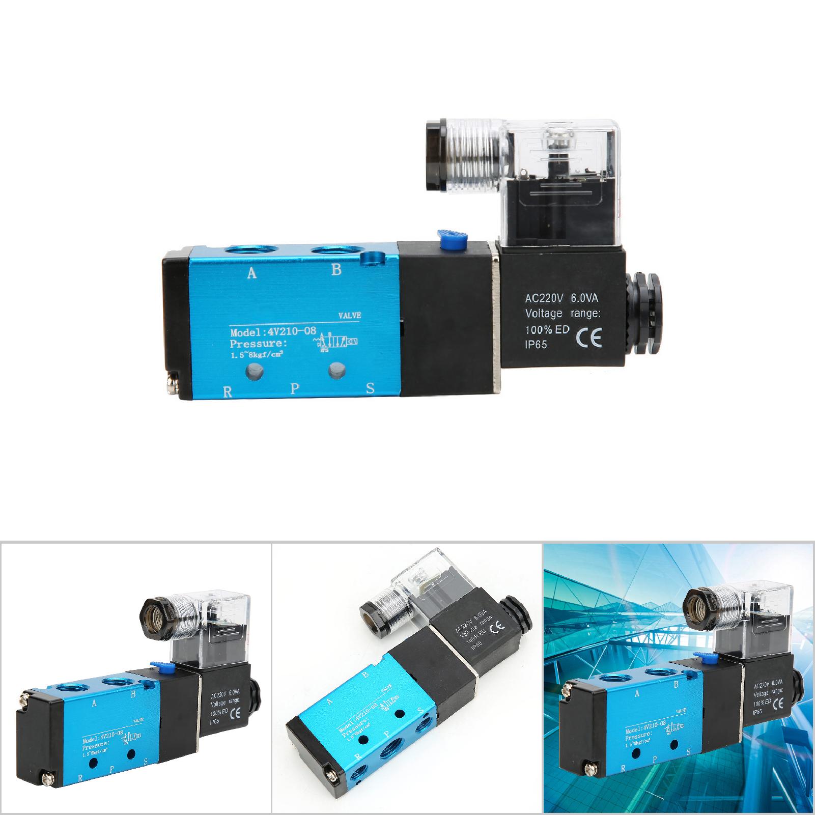 2 Position Valve Outstanding Safety Reliable Practical 5 Way Valve for Industrial Use