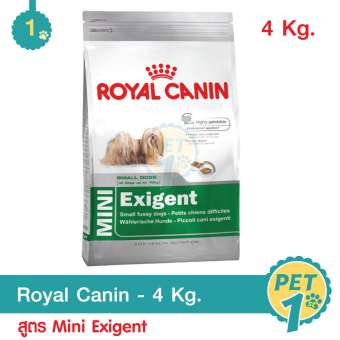 Royal Canin Mini Exigent 4 Kg. อาหารสุนัขพันธุ์เล็ก ทานยาก 4 กิโลกรัม