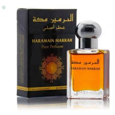 น้ำหอม​อาหรับ​ Makkah Al Haramain Perfumes for women and men 15ml. น้ำหอมยั่วเพศ น้ำหอมออยล์ น้ำหอมลูกกลิ้ง