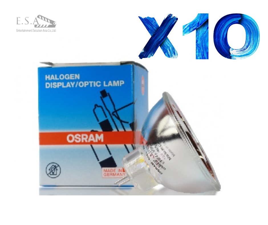 หลอดไฟ แพค 10 หลอด OSRAM 64627 100w. 12V. GZ6.35