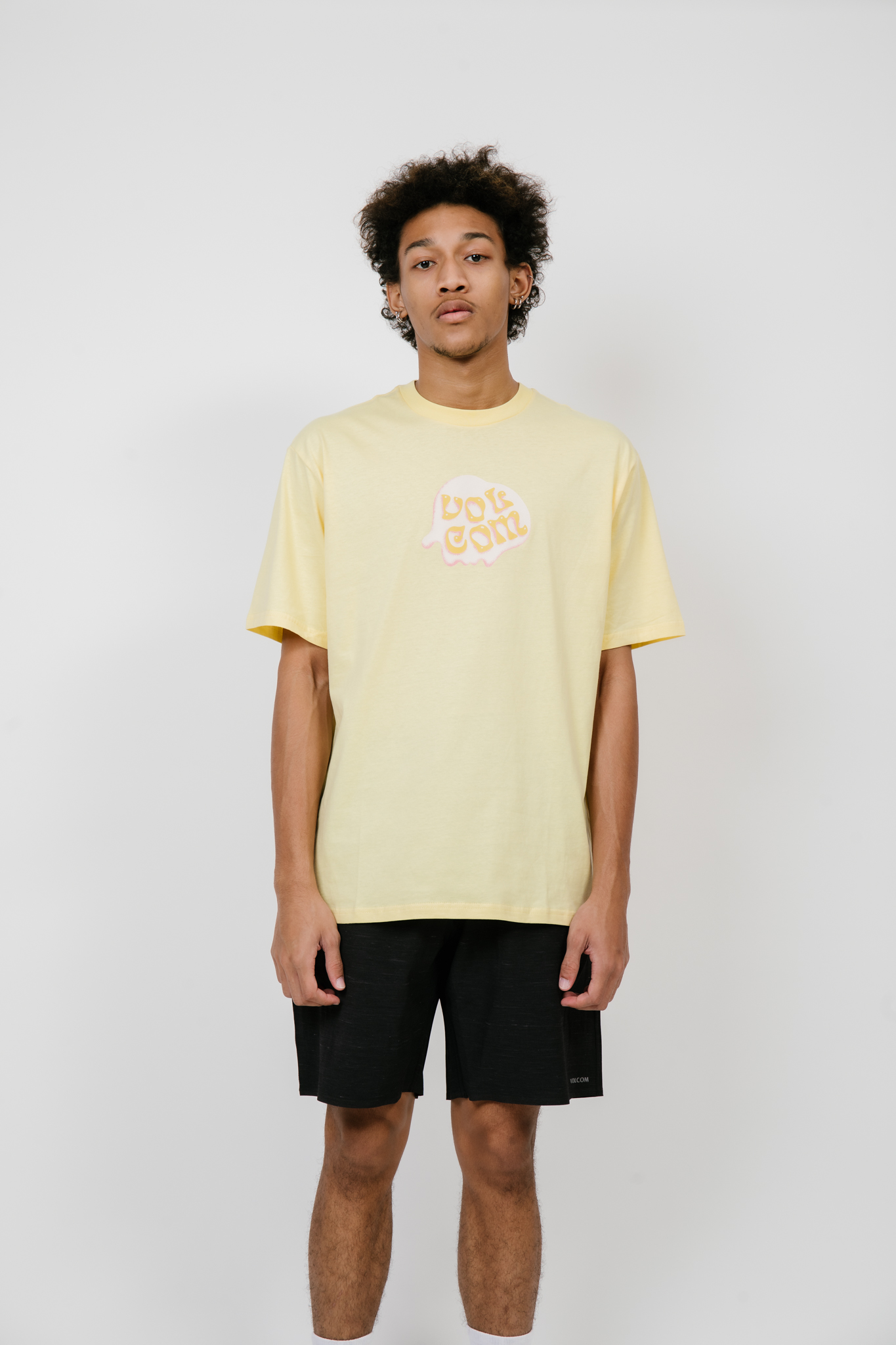 Pánské Triko Volcom VOBOXED TEE Heather Black
