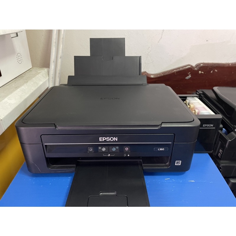 (รูปจริงพร้อมส่ง) Epson L360 Print Scan Copy อิงค์แท้งค์แท้ มือสองใช้