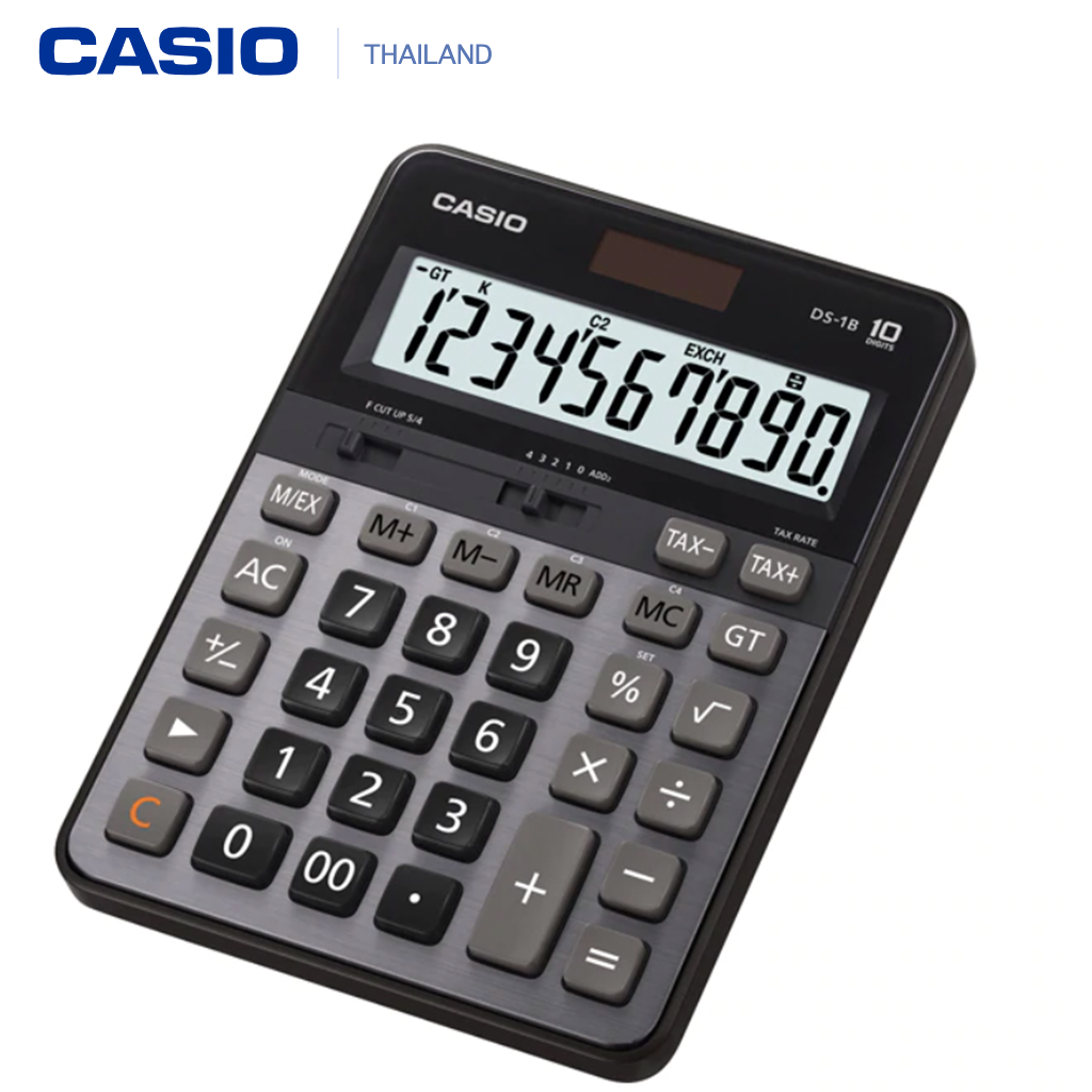 Casio เครื่องคิดเลข DS-1B ประกันศูนย์เซ็นทรัลCMG 2 ปี จากร้าน M&F888B