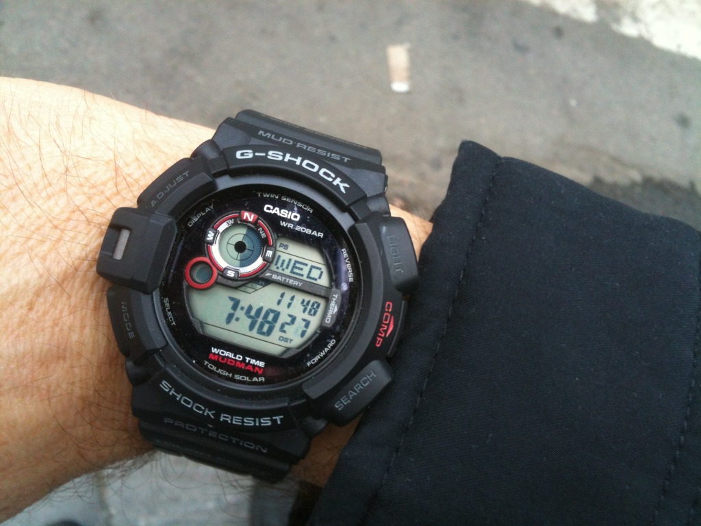 G-Shock MUDMAN  นาฬิกาผู้ชาย  สีดำ  รุ่น   G-9300-1DR (ประกัน cmg)
