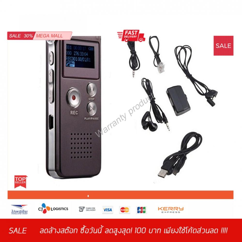 Easyoffice TECHSHOP ของแท้ พร้อมส่ง เครื่องบันทึกเสียงพกพา เครื่องบันทึกเสียง เครื่องอัดเสียง  ขายปลีก ขายส่ง รับตัวแทนจำหน่ายRecorder เครื่องอัดเสียง +MP3 รุ่น SK-012 8GB