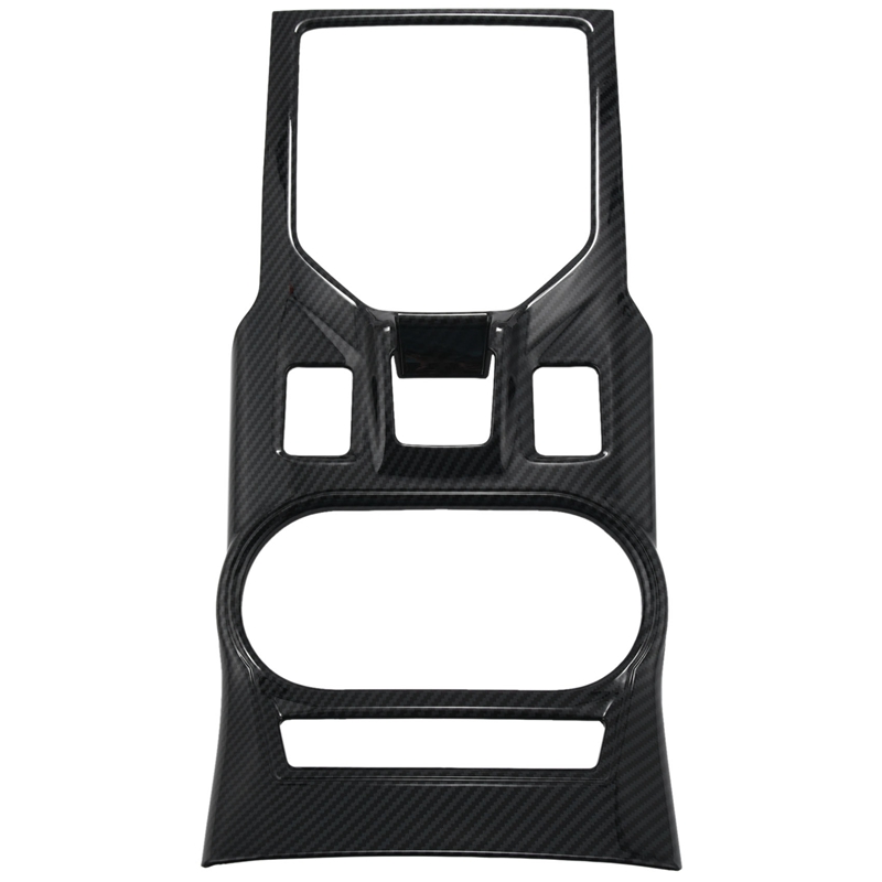 For Subaru Xv 2017-2018 Carbon Fiber Color Abs Interior Gear Shift Box Panel Overlay Cover Trim Interior Dashboard Accessories