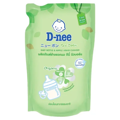 SuperSale63 600ML ดีนี่ D-NEE น้ำยาล้างขวดนมดีนี่ DeeNee ซักผ้าอ่อนโยน ซักผ้าเด็ก สะอาดไม่ระคายเคือง