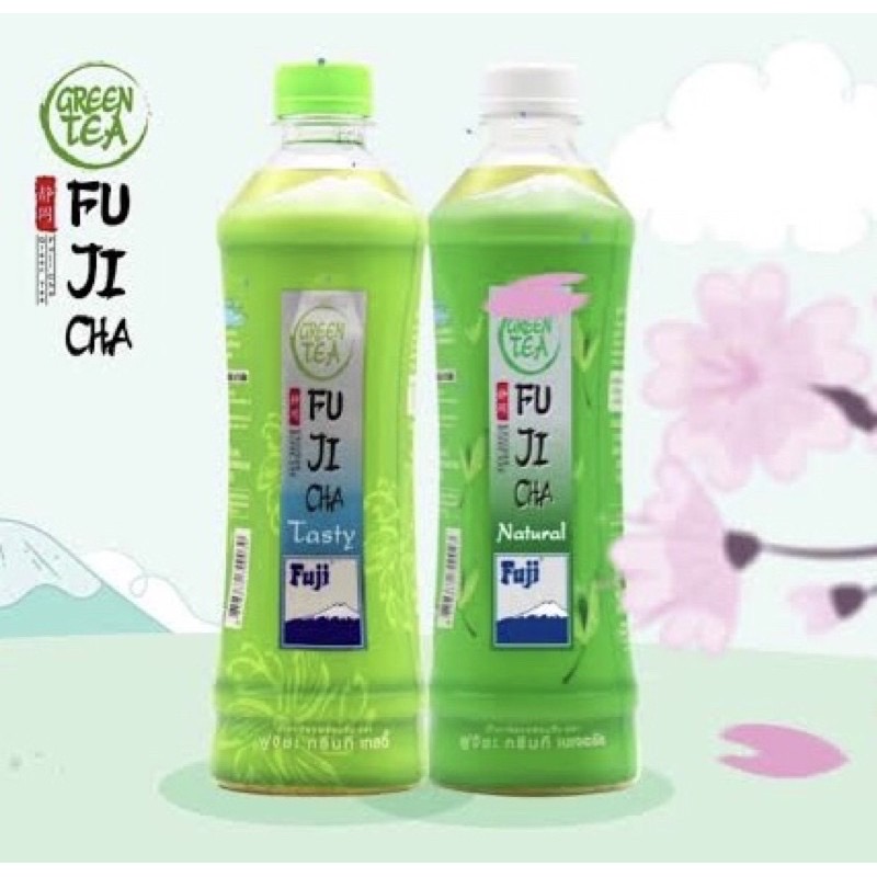 น้ำชาเขียวพร้อมดื่ม ฟูจิชะ FUJICHA กรีนที fuji
