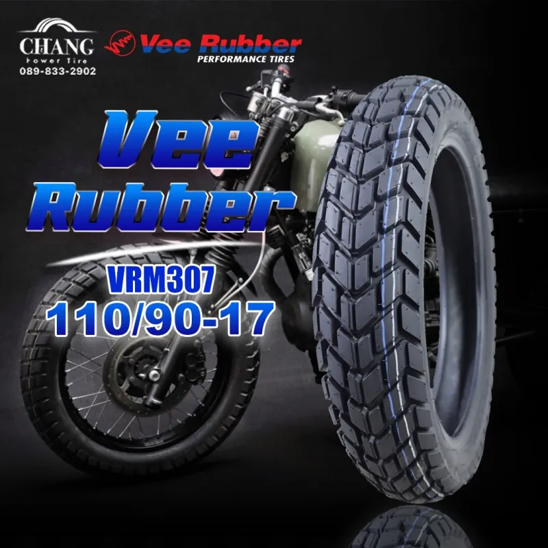 ภาพหน้าปกสินค้า110/90-17 Vee R Vrm307 จากร้าน Chang Power Tire บน Lazada
