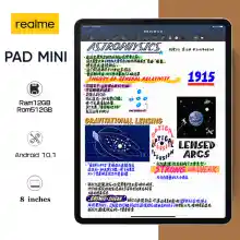 ภาพขนาดย่อของภาพหน้าปกสินค้าTablet realme Pad MINI แท็บเล็ต RAM12G ROM512G 10.1นิ้ว โทรได้ แท็บเล็ตถูกๆ แท็บเล็ตราคาถูก Andorid 10.0 Tablet จัดส่งฟรี รองรับภาษาไทย หน่วยประมวลผล 10-core แท็บเล็ตโทรได้ แท็บเล็ตสำหรับเล่นเกมราคาถูก แท็บเล็ตราคาถูกๆ แท็บเล็ตราคาถูกรุ่นล่าสุด ไอเเพ็ด จากร้าน AgS บน Lazada ภาพที่ 1