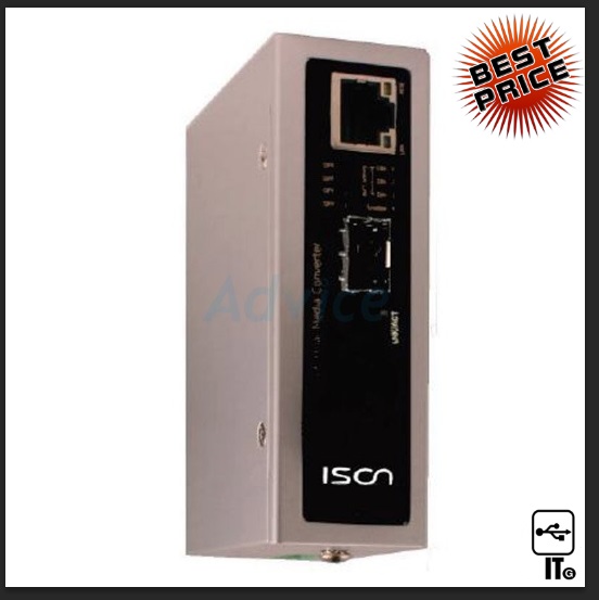 Media Converter ISON (IS-DG102-F) อุปกรณ์เชื่อมต่อ Device Server ประกัน 5Y