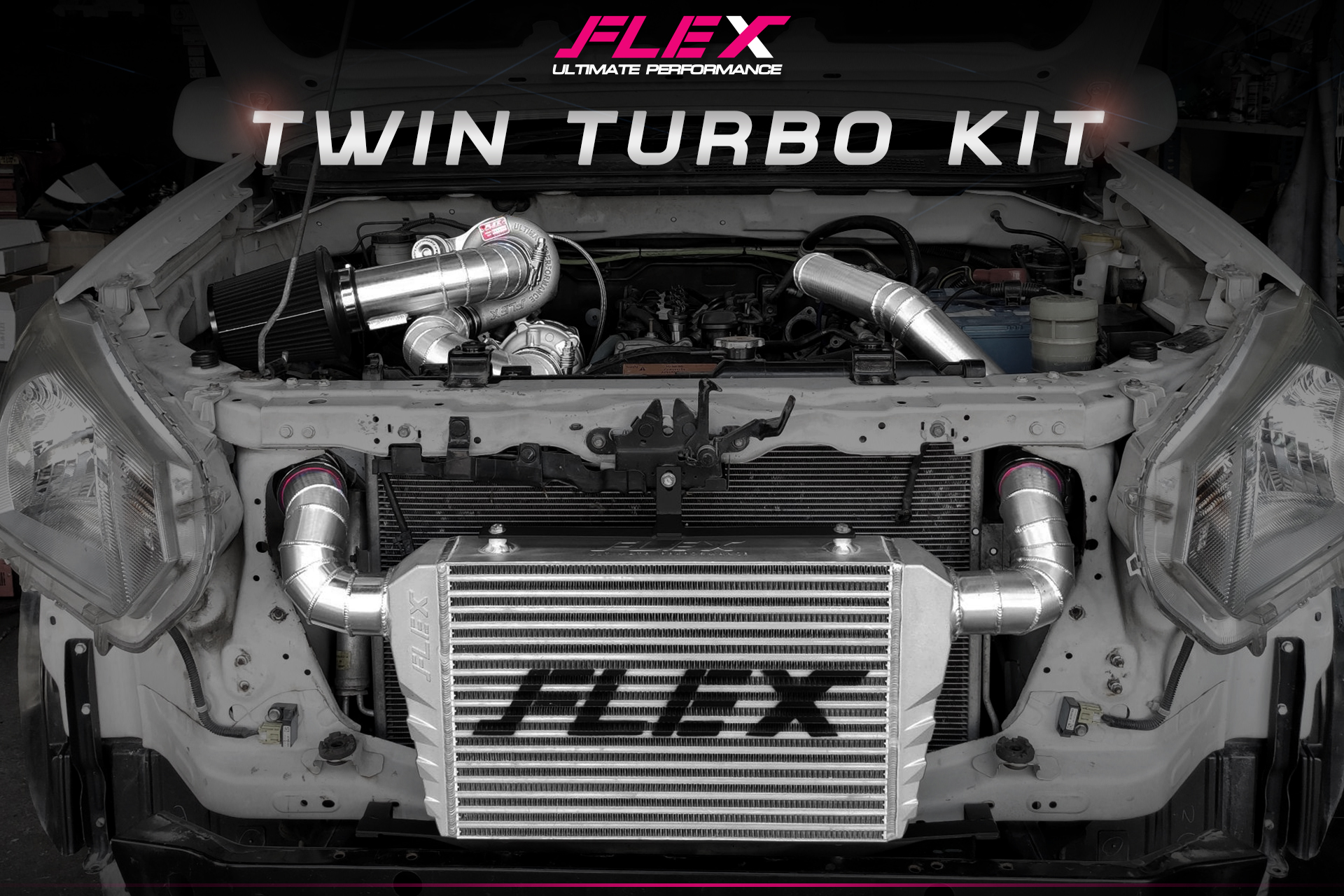 [TERBO FLEX PRO TWIN TURBO dòng ISUZU DMAX 1.9 đầy đủ bộ TERBO đôi 1.9 với thiết bị lắp đặt miễn phí]