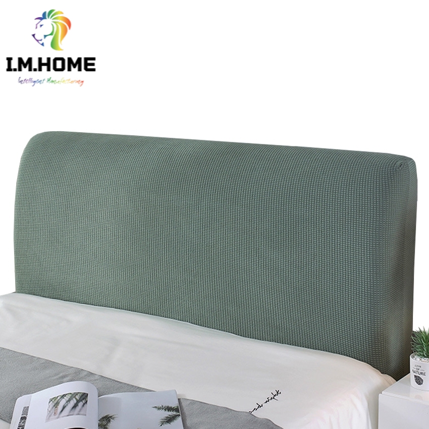 IMHOME- พร้อมส่งจากไทย ผ้าคลุมหัวเตียง 5 ฟุต 6 ฟุต ผ้าโพลีเอสเตอร์ มี 2 ขนาดไซส์เตียง Bed Headboares รุ่น QY-158
