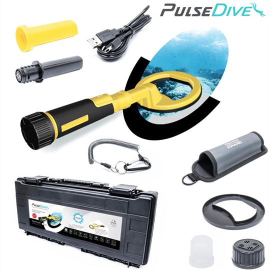Nokta PulseDive Scuba Detector & Pointer 2-in-1 Set เครื่องตรวจจับโลหะพื้นดินใต้น้ำ เหรียญ เงิน ทองคำ แร่ พระ ตะกั่ว ของมีค่า สมบัติ⭐ผ่านผ่อนบัตรเครดิต⭐