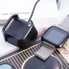 ภาพขนาดย่อของภาพหน้าปกสินค้าพร้อมส่ง สายชาร์จ fitbit versa / versa Lite แท่นชาร์จ fitbit versa แบบ USB จากร้าน Crazy Smart Watch Accessories บน Lazada ภาพที่ 4