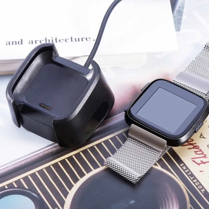 ภาพสินค้าพร้อมส่ง สายชาร์จ fitbit versa / versa Lite แท่นชาร์จ fitbit versa แบบ USB จากร้าน Crazy Smart Watch Accessories บน Lazada ภาพที่ 4