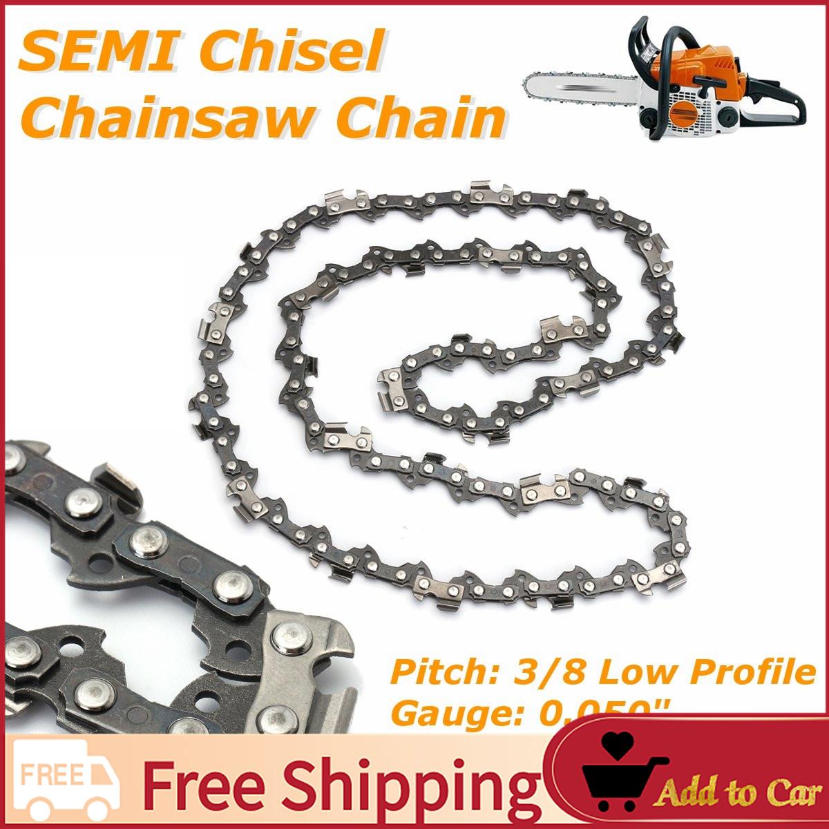 1x Chainsaw Semi Chisel Chains 38lp 043 55dl Stihl 16 Bar Ms170 Ms171