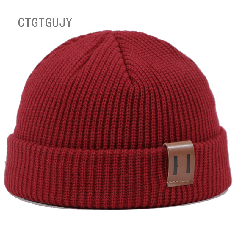 CTGTใหม่UnisexหมวกไหมพรมชายหญิงหมวกRibbedฤดูหนาวเปิดสกีหมวกชาวประมงUS